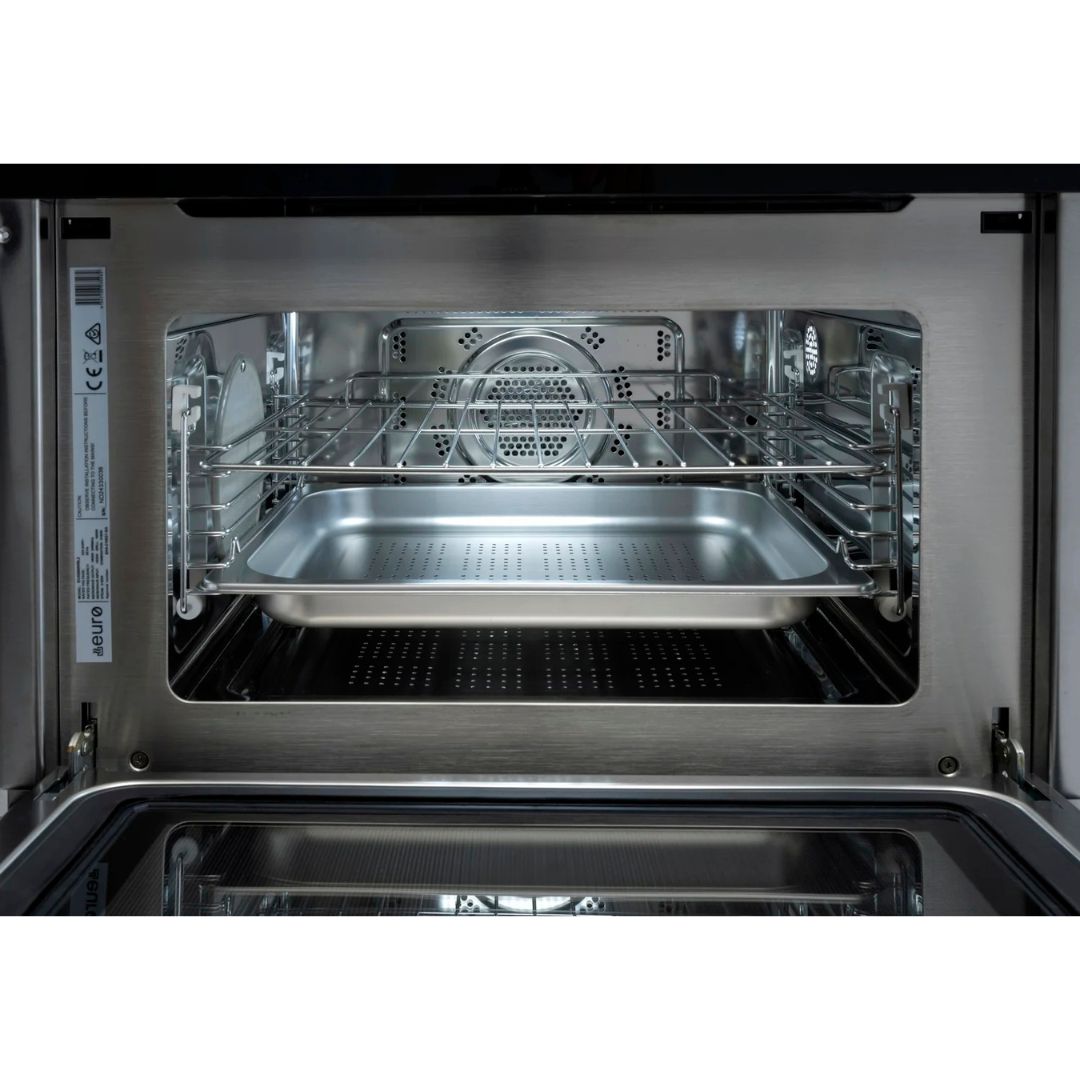 Euro 45cm Steam Combination Oven EO45SMWBL2