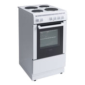 Euro 50cm White Electric Freestanding Oven EV500EWH