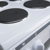 Euro 50cm White Electric Freestanding Oven EV500EWH