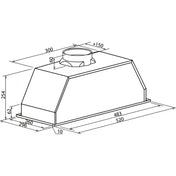 Euro 52cm Undermount Rangehood EP52UMBK3