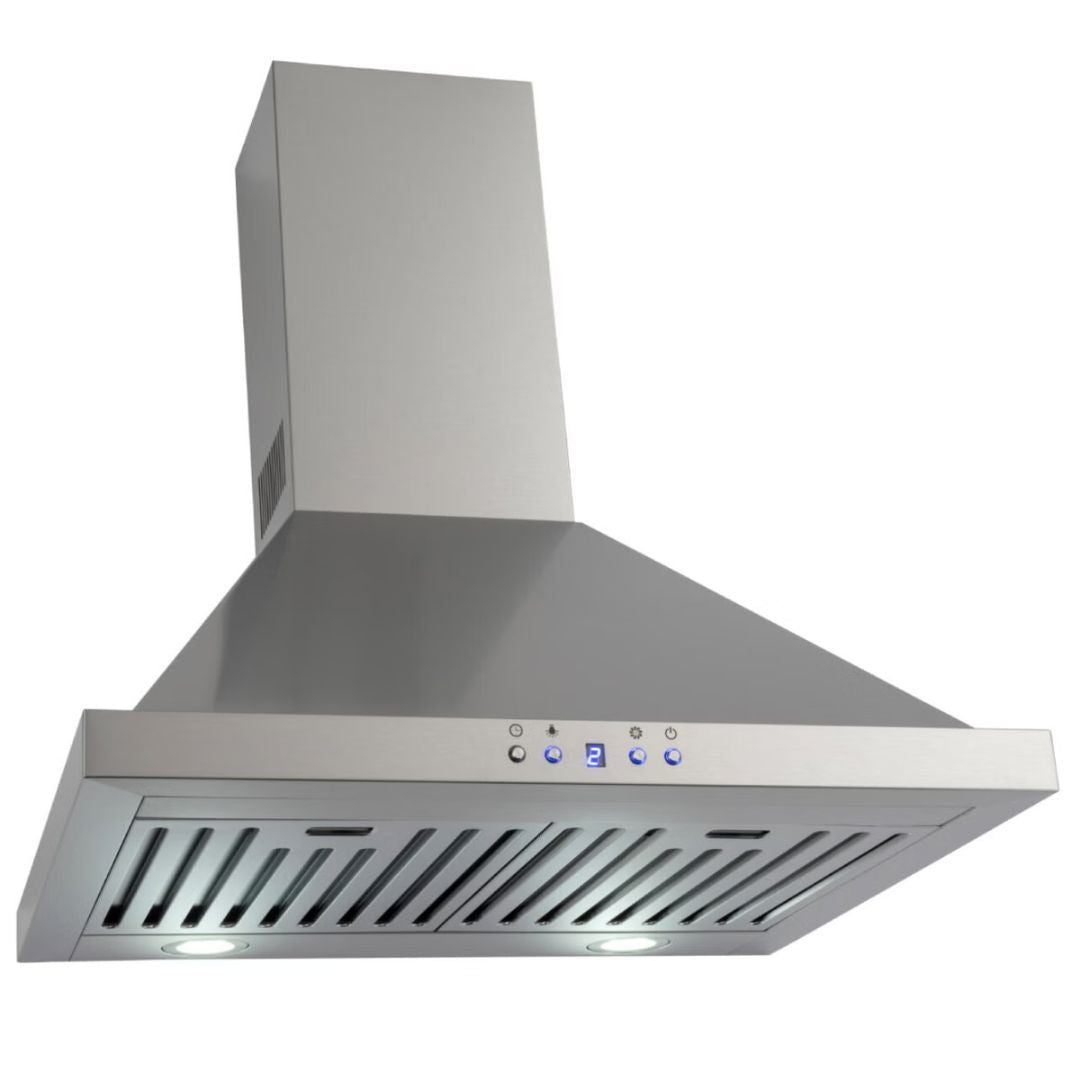 Euro 60cm Stainless Steel Canopy Rangehood EA60XR