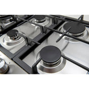 Euro 75cm Stainless Steel Gas Cooktop ECT75G5X