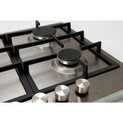 Euro 90cm Stainless Gas Slim Line Cooktop E90CTWX