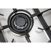 Euro 90cm Stainless Gas Cooktop ECT90G5X
