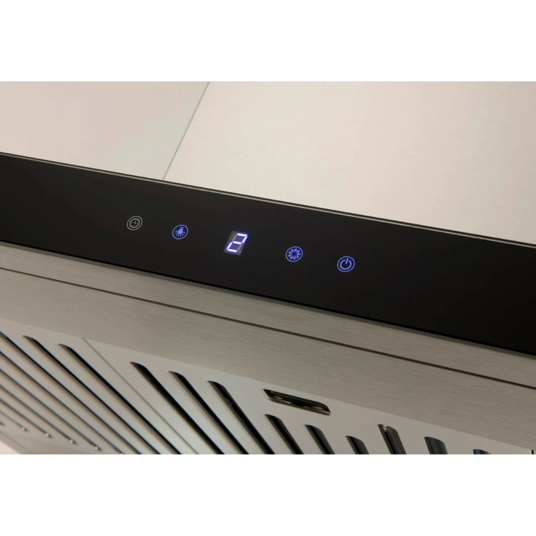 Euro 90cm Island Canopy Rangehood EIC90BGR