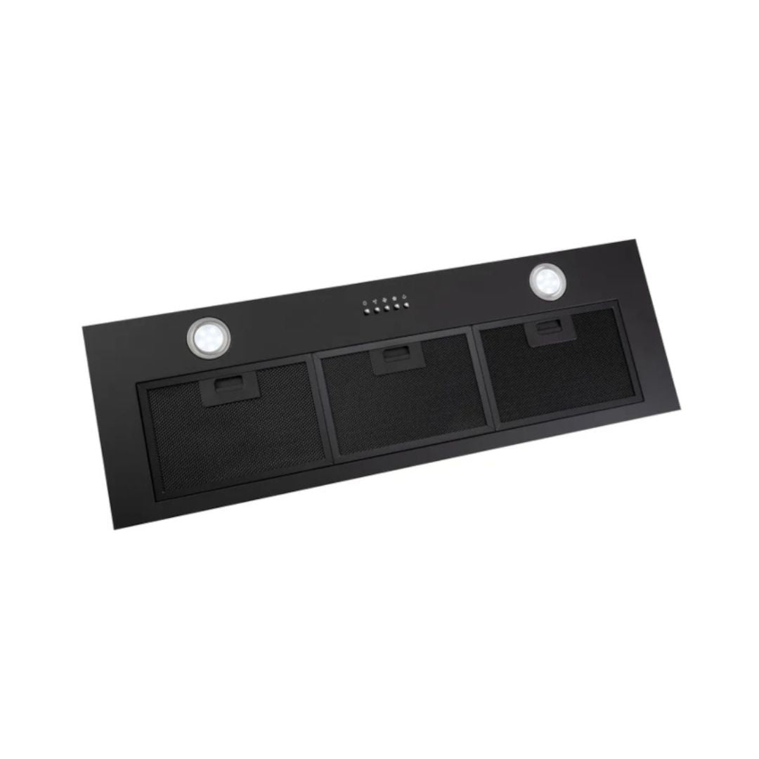 Euro 90cm Black Undermount Rangehood EP900UMBK3