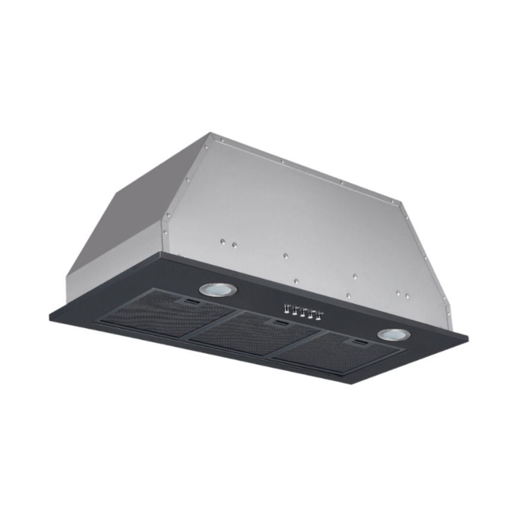 Euro 90cm Black Undermount Rangehood EP900UMBK3