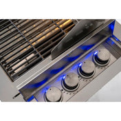 Euro 3 Burner Stainless Steel Built-In BBQ EAL1175DIBBQ