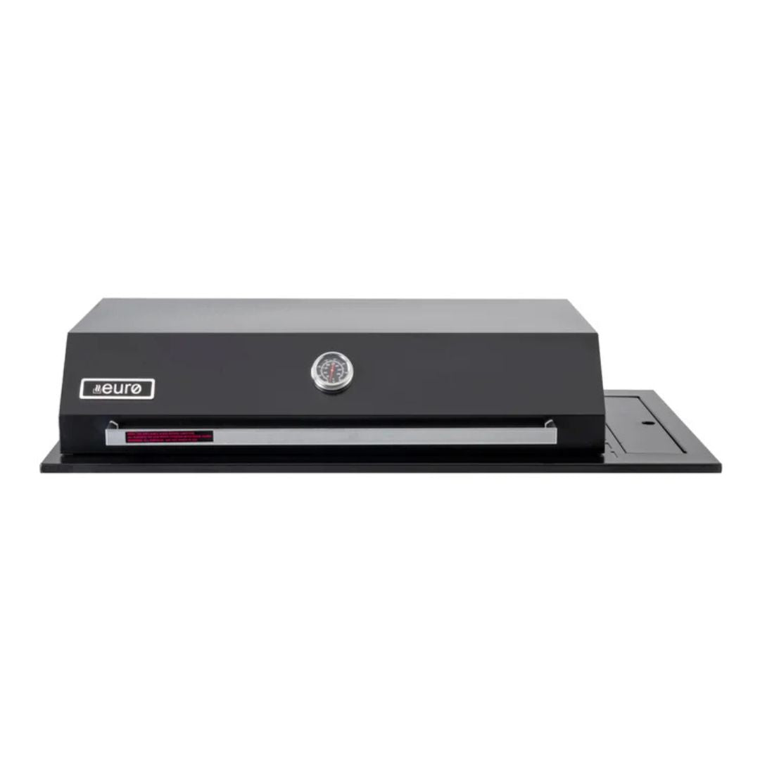 Euro 3 Burner Black Built-In BBQ EAL1175DIBBQBL