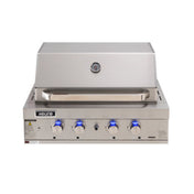 Euro 4 Burner Stainless Steel Built-In BBQ EAL900RBQ