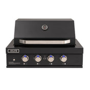 Euro 4 Burner Black Built-In BBQ EAL900RBQBL