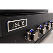 Euro 4 Burner Black Built-In BBQ EAL900RBQBL