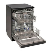 Euro Black Freestanding Dishwasher EDW6014BK