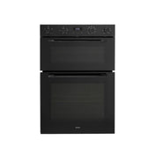 Euro 60cm Black Electric Double Oven EO8060DBK2