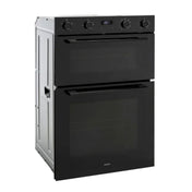 Euro 60cm Black Electric Double Oven EO8060DBK2
