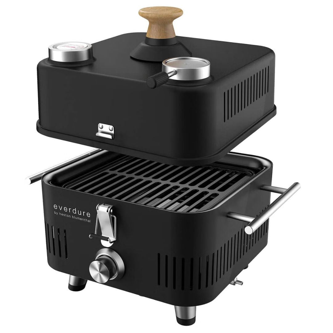 Everdure Cube Pro Flame 360 Portable Gas BBQ ECUBEG1B