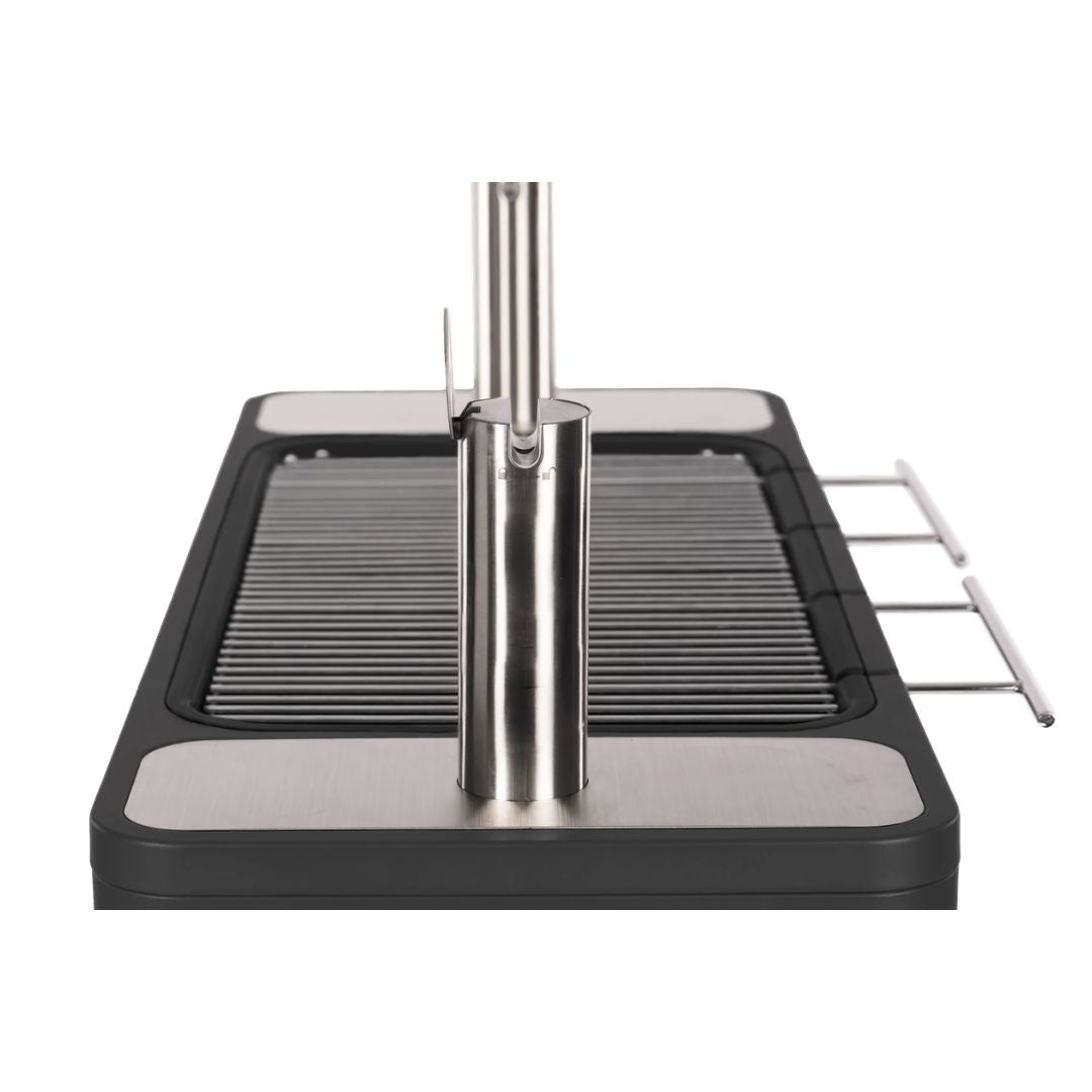 Everdure HUB Charcoal Outdoor BBQ with Rotisserie HBCE2BB