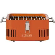 Everdure Orange Portable Cube Charcoal Outdoor BBQ HBCUBEO