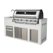 Everdure 6 Burner Stainless Steel LPG Built-In BBQ NBLPC-17