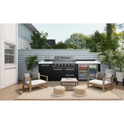 Everdure 6 Burner Dark Stainless Steel Freestanding BBQ NBLPC-21B