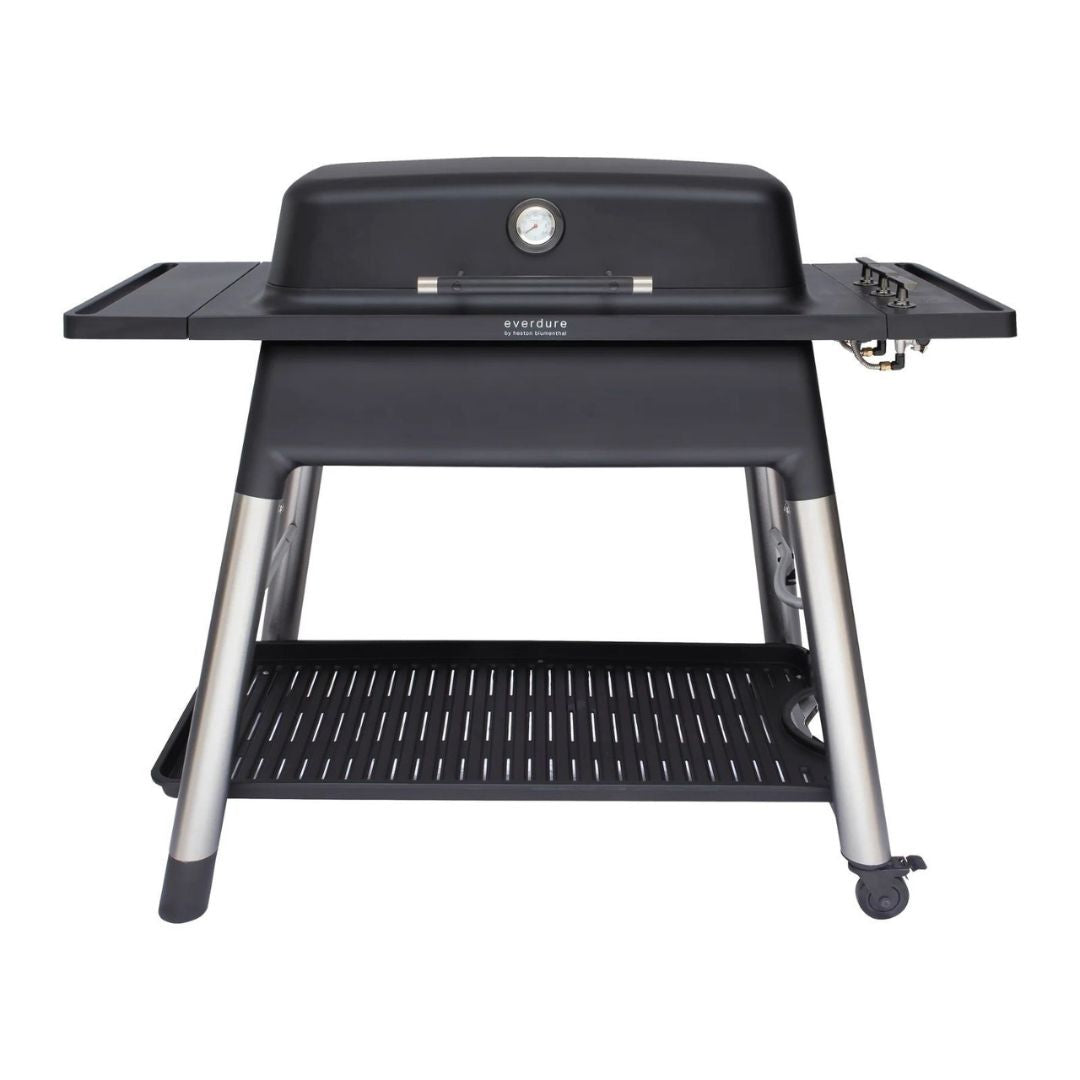 Everdure Furnace Gas BBQ with Stand Black HBG3B
