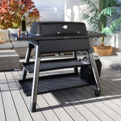 Everdure Furnace Gas BBQ with Stand Black HBG3B