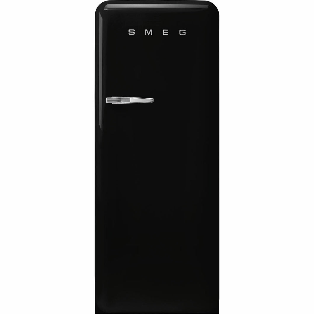 Smeg 50's Style Retro Refrigerator Black FAB28RBL3AU - Factory Seconds Discount
