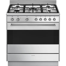 Load image into Gallery viewer, Smeg Stainless Steel 90cm Freestanding Oven FS9010XS-1 - Carton Damage Discount
