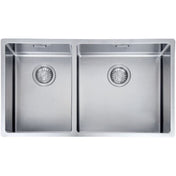 Franke Bolero 1 and 3/4 Bowl Sink BOX220-42/29SBL - Clearance