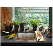 Franke Atlas Neo Black Steel Tap TA9700BS - Ex Display
