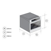 Fulgor 60cm Built-in Electric Oven FO60DCX
