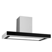 Glem 90cm Stainless Steel Canopy Rangehood CK90TBLED - Ex Display