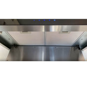 Glem 90cm Stainless Steel Canopy Rangehood CK90TBLED - Ex Display