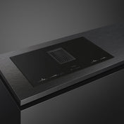 Smeg 80cm Induction Cooktop with Integrated Ventilation HOBD682D1 - Factory Seconds Discount