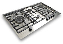 Load image into Gallery viewer, Kleenmaid  90cm Stainless Steel Proud Gas Cooktop - Clearance
