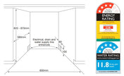 Kleenmaid Fully Integrated Dishwasher DW6031 - Display Unit Discount