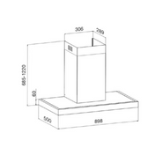 Kleenmaid RHSCK92 dimensions diagram