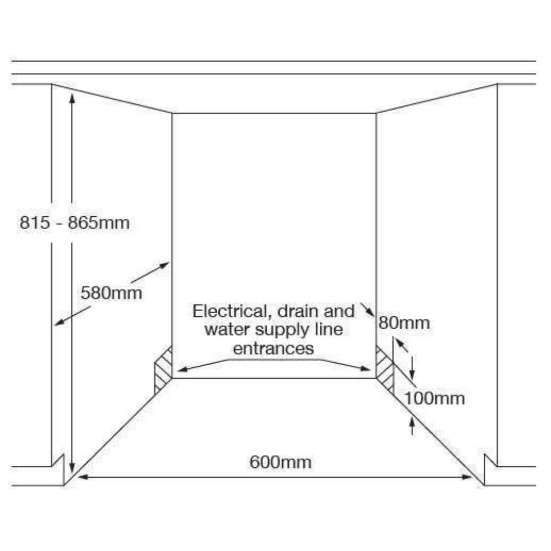 Kleenmaid Fully Integrated Dishwasher DW6021X