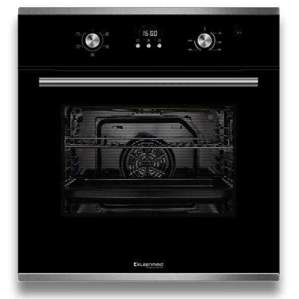 Kleenmaid 60cm Black Multifunction Oven OMF6014 - Factory Seconds Discount