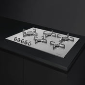 Smeg 75cm Linea Gas Cooktop PXL675LAU - Ex Display