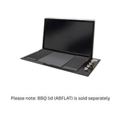 Artusi 104cm Gloss Black Built-In BBQ ABBQ1B