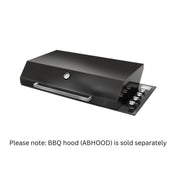 Artusi 104cm Gloss Black Built-In BBQ ABBQ1B