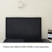 Artusi 104cm Matte Black Built-In BBQ ABBQ1MB