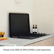 Artusi 104cm Matte Black Built-In BBQ ABBQ1MB
