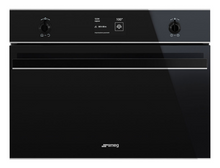 Load image into Gallery viewer, Smeg 45cm Black Dolce Stil Novo Compact Combi-Steam Oven SFA4603VCNX - Factory Seconds Discount
