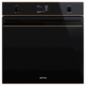 Smeg 60cm Black Dolce Stil Novo Oven SFPA6603NR - Factory Seconds Discount