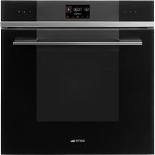 Load image into Gallery viewer, Smeg 60cm Black Linea Pyrolytic Oven SOPA6102TN - Factory Seconds Discount
