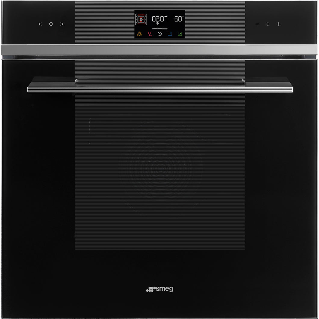 Smeg 60cm Black Linea Pyrolytic Oven SOPA6102TN Factory Seconds Disc