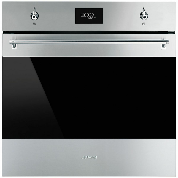 Smeg 60cm Stainless Steel Pyrolytic Oven SOPA6301TX - Factory Seconds Discount