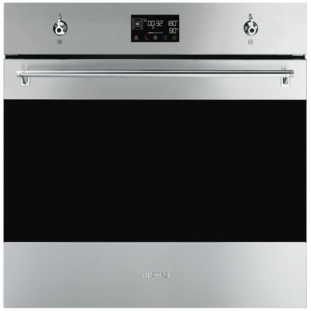 Smeg 60cm Stainless Steel Pyrolytic Oven with Steam SOPA6302S2PX